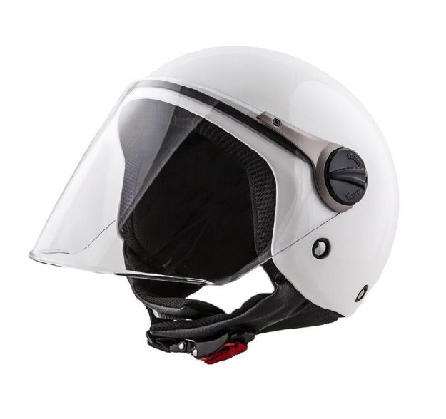 CHILDHELMET VITO BAMBINO SHINY WHITE 02004 1210 Moto Helmets VITO Bambino a white