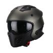 HELMET VITO BRUZANO MATTE TITANIUM 02007 Moto Helmets VITO Bruzano a titan