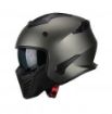 HELMET VITO BRUZANO MATTE TITANIUM 02007 Moto Helmets VITO Bruzano titan 4