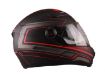 HELMET VITO FALCONE FULL FACE+ SUNVISOR MATT BLACK / RED 02013 1211 Vito Falcone red other side
