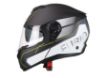 HELMET VITO FLIP UP FURIO MATTE BLACK/YELLOW 02017 Moto Helmets VITO Furio black white 2