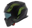 HELMET VITO JET BRUZANO MATTE BLACK + FLUOR 02031 Vito Bruzano Fluor Left