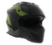 HELMET VITO JET BRUZANO MATTE BLACK + FLUOR 02031 Vito Bruzano Fluor siide