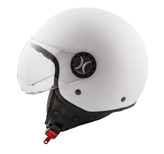HELMET VITO JET LORETO SHINY WHITE 02039 1207 Moto Helmets VITO LORETO white 2