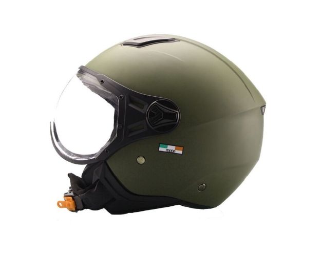 HELMET VITO JET MODA MATTE GREEN 02044 1219 Moto Helmets VITO moda a green