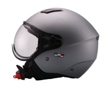 HELMET VITO JET MODA MATTE GREY 02045 1221 Moto Helmets VITO moda a grey 4 matt