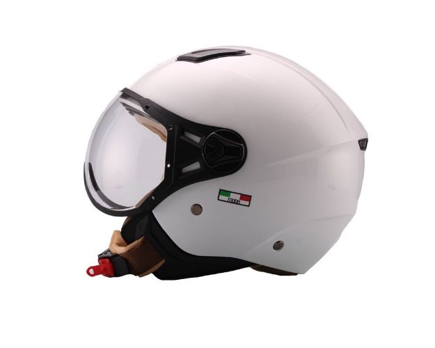 HELMET VITO JET MODA SHINY WHITE 02051 1224 Moto Helmets VITO Moda white 2
