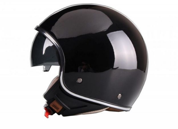 HELMET VITO SPECIAL SHINY BLACK 02061 1056 VITO Special a shiny side