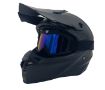 HELMET VITO CROSSHELM TIVOLI MATTE BLACK 02008 1052 tivoli iridium glasses left side front